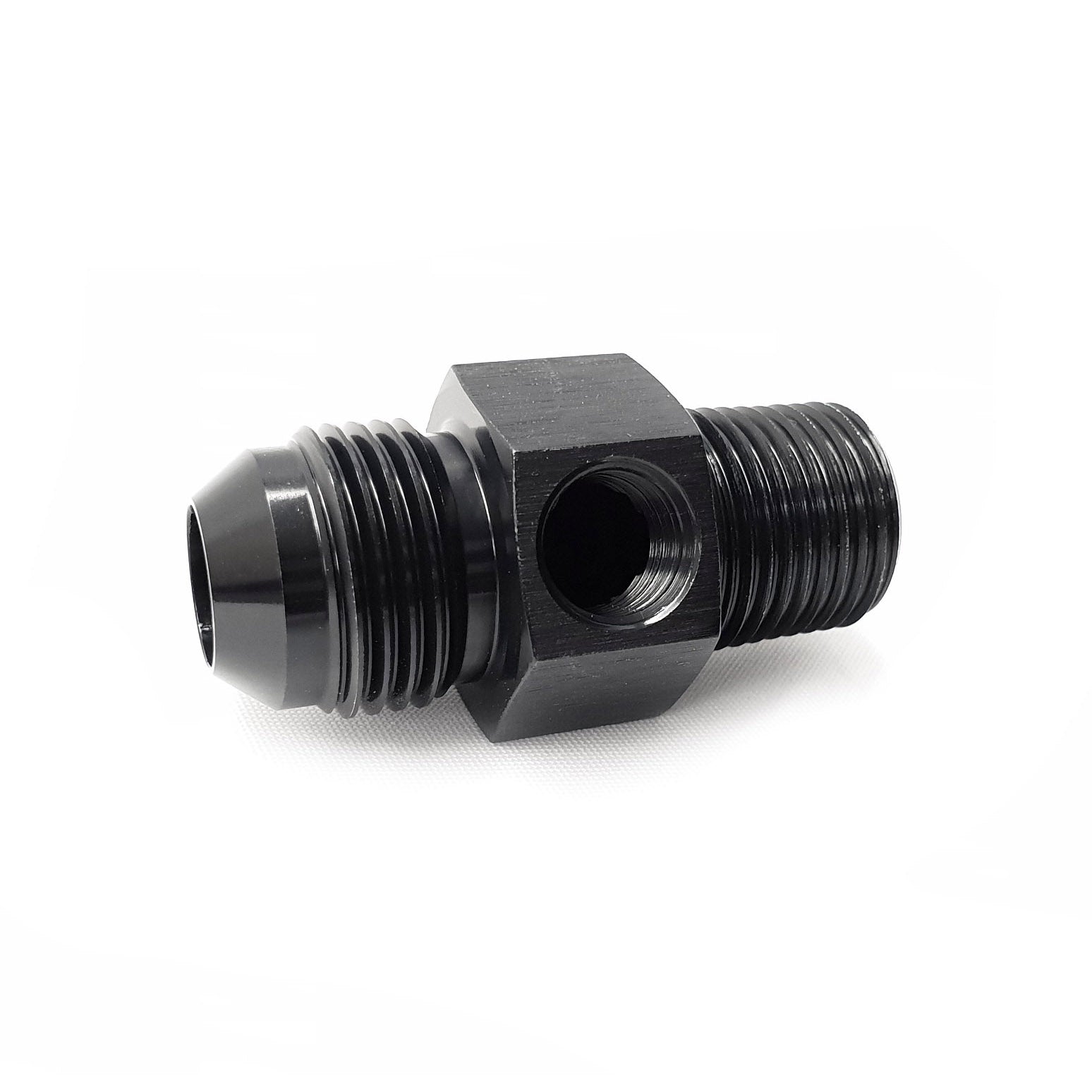 Male AN to NPT with 1/8" Port