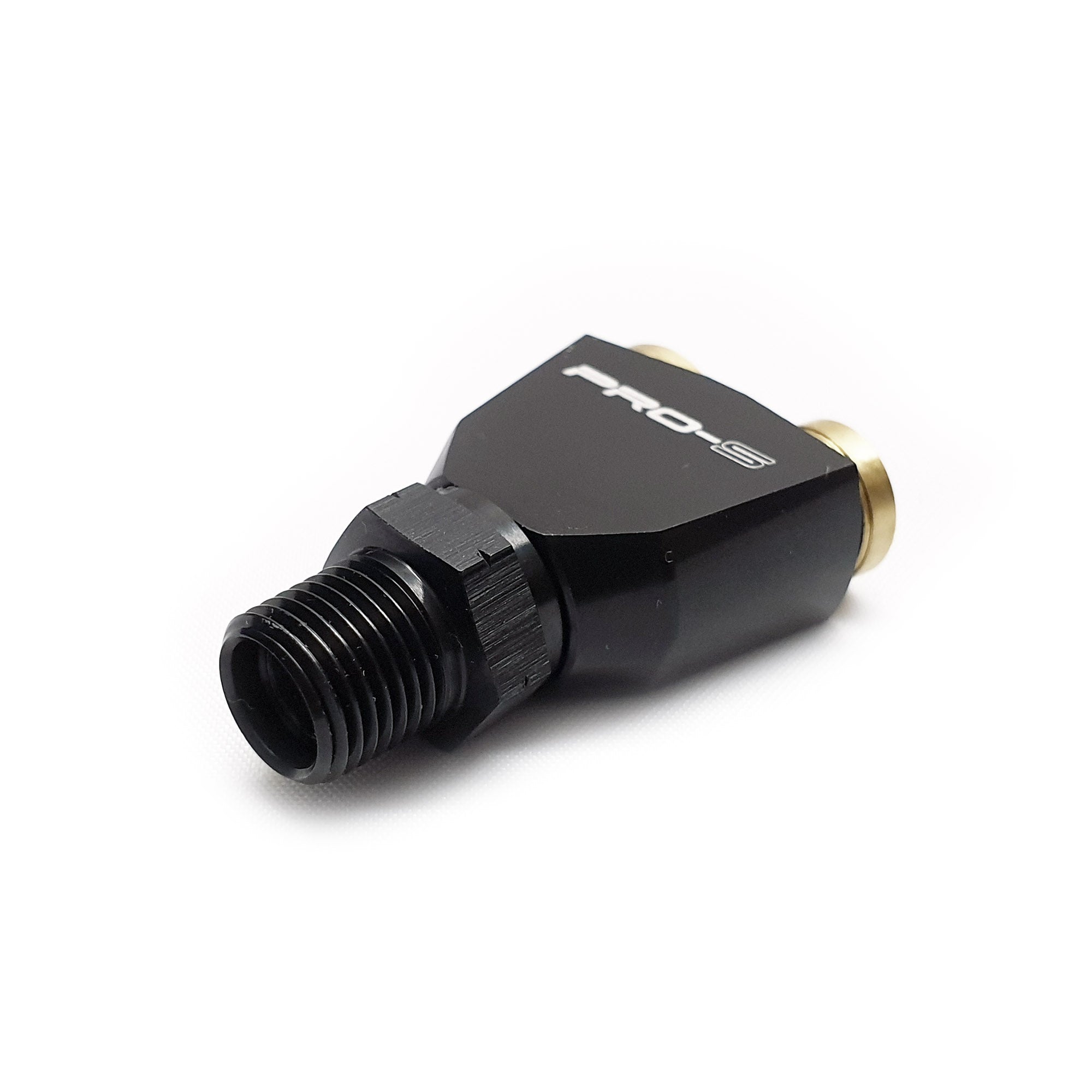 PRO-S Pneumatic Air Fitting Billet NPT And PT Y-Block