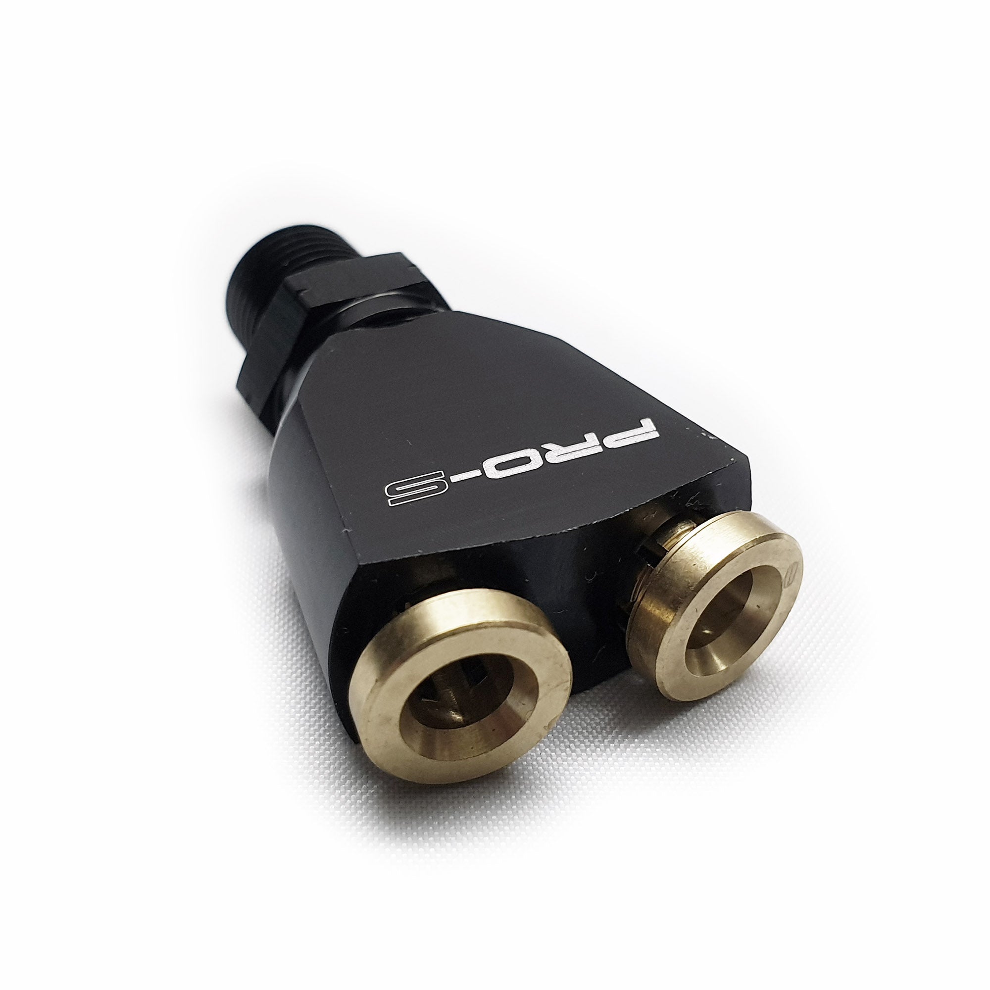 PRO-S Pneumatic Air Fitting Billet NPT And PT Y-Block