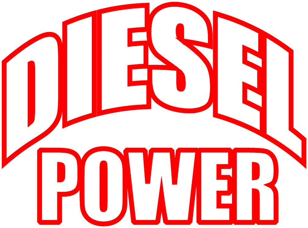 STICKER "DIESEL POWER"