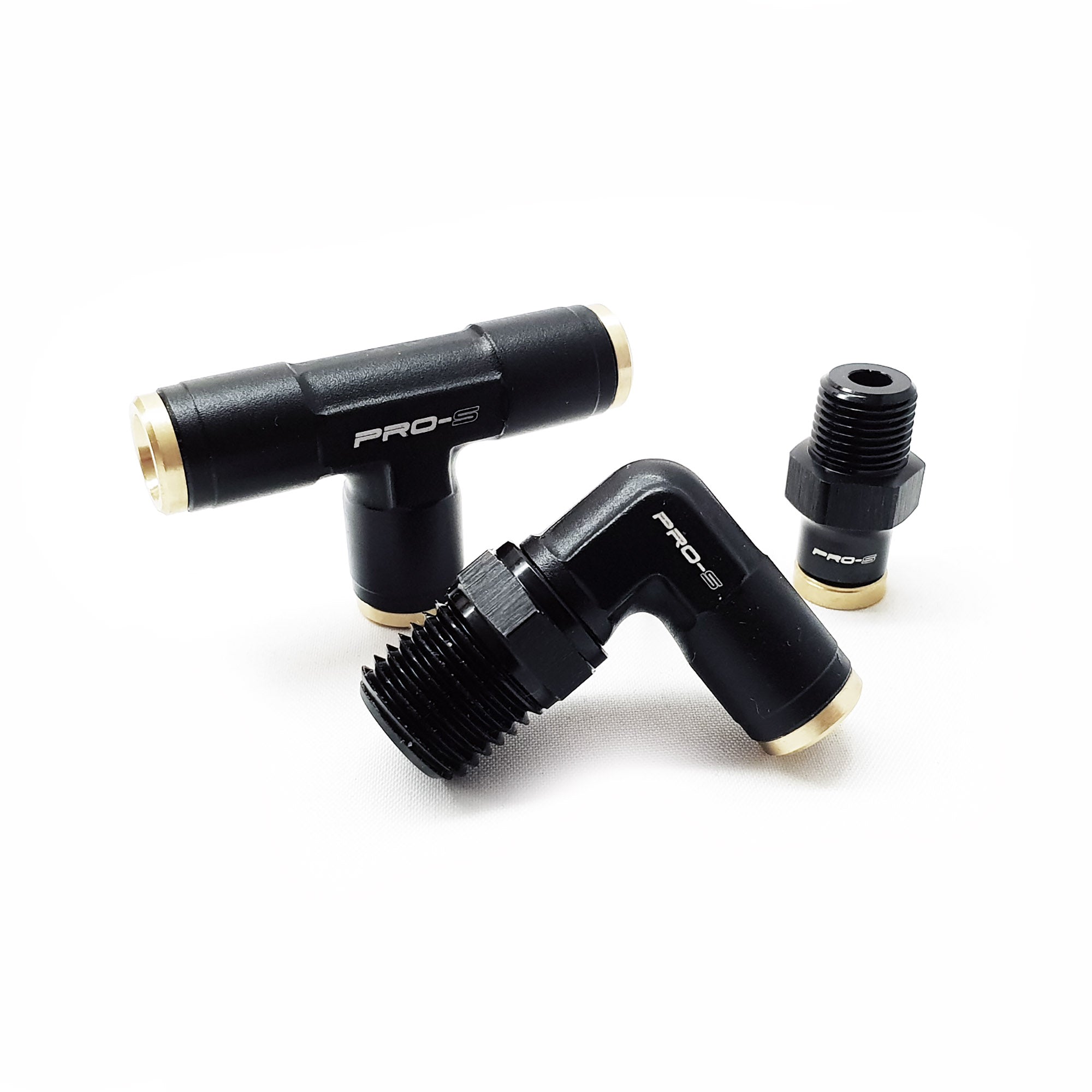 PRO-S Pneumatic Air Fitting 90 Degrees Male Adapter